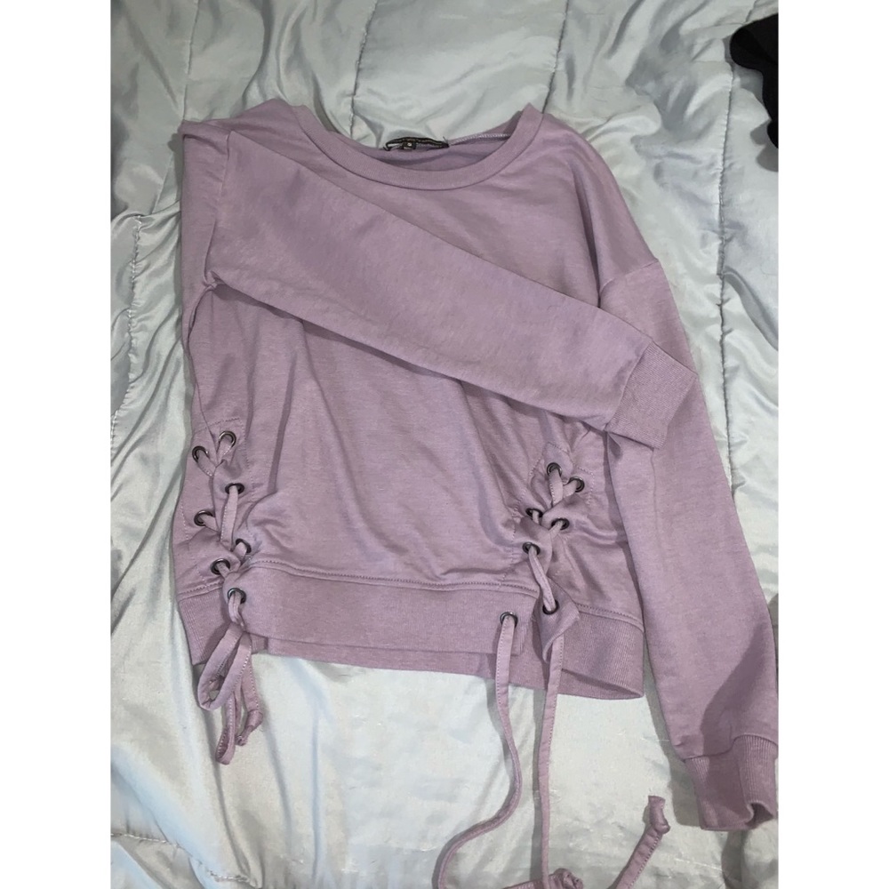 Purple sweater
